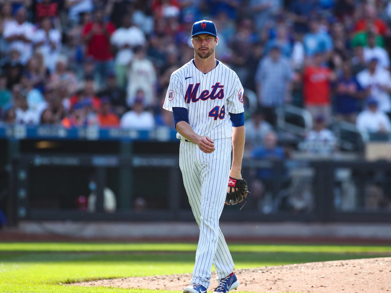 Dominant deGrom pitches surging Mets to 5-2 win over Braves – KXAN Austin