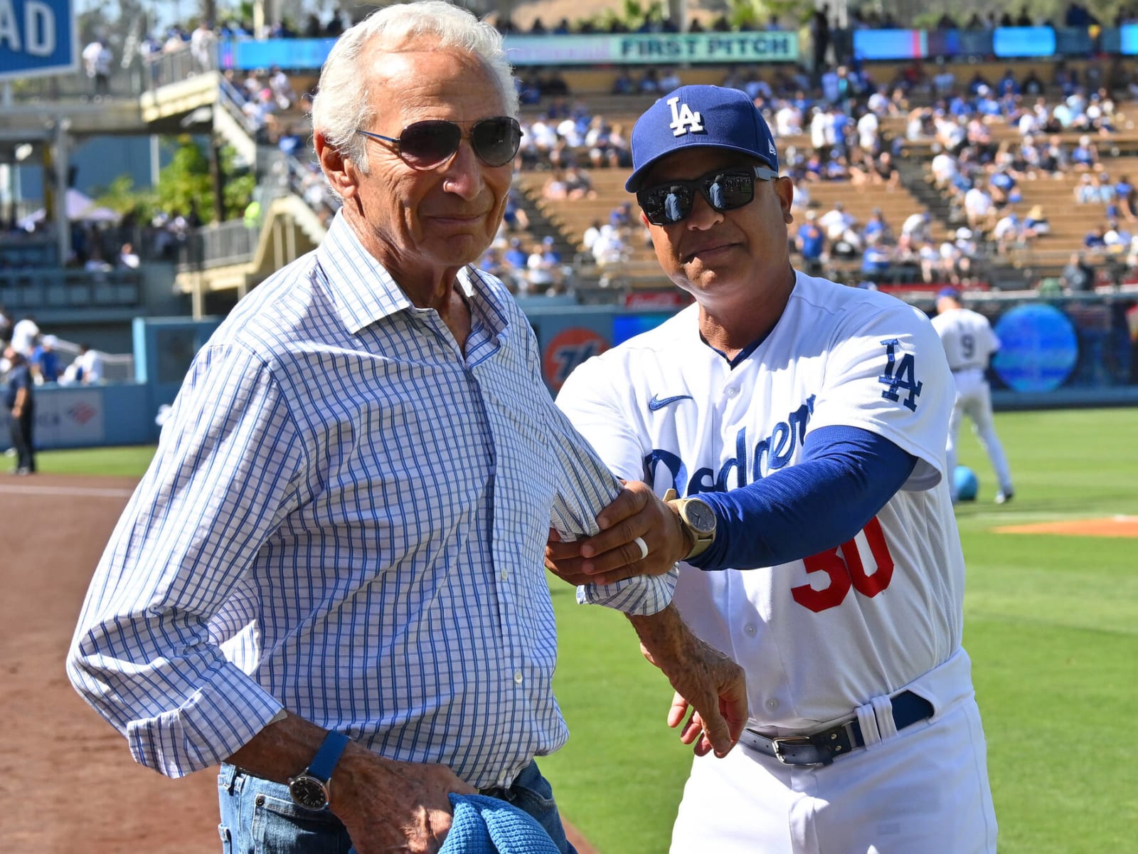 Dodgers unveil statue honoring Sandy Koufax: 'One of the greatest