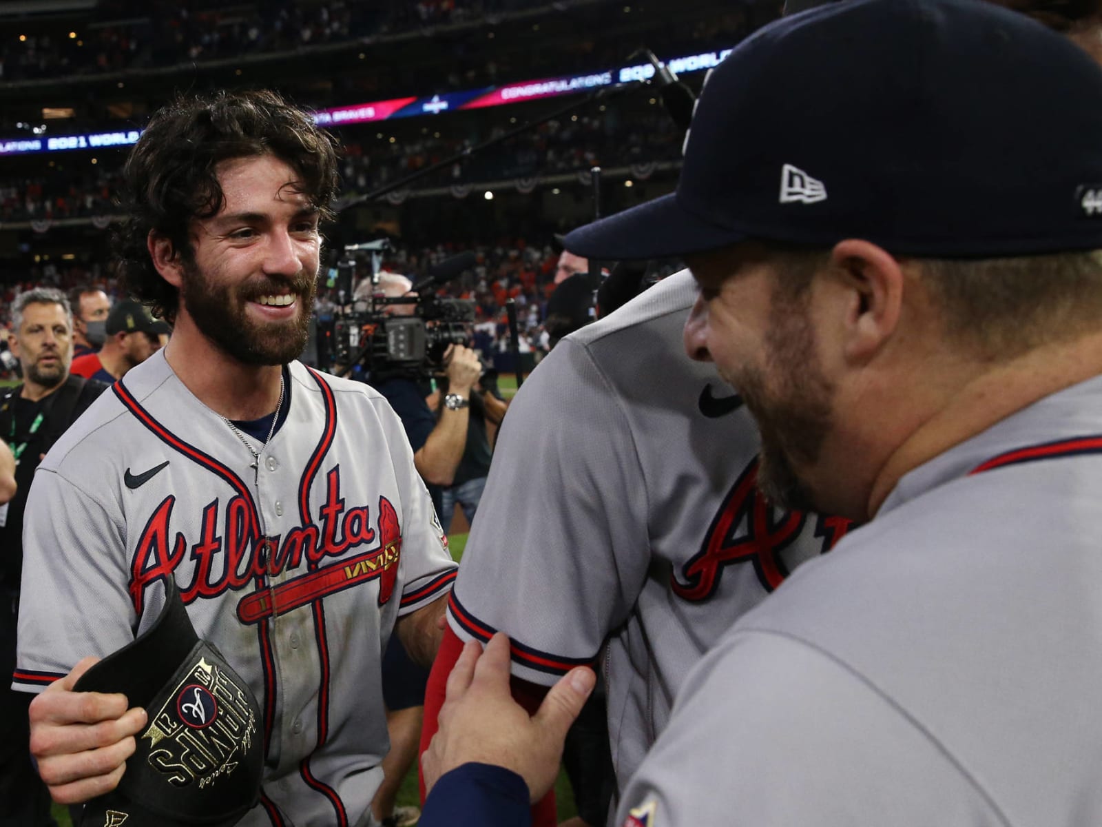 Dansby Swanson's sweet message for girlfriend Mallory Pugh