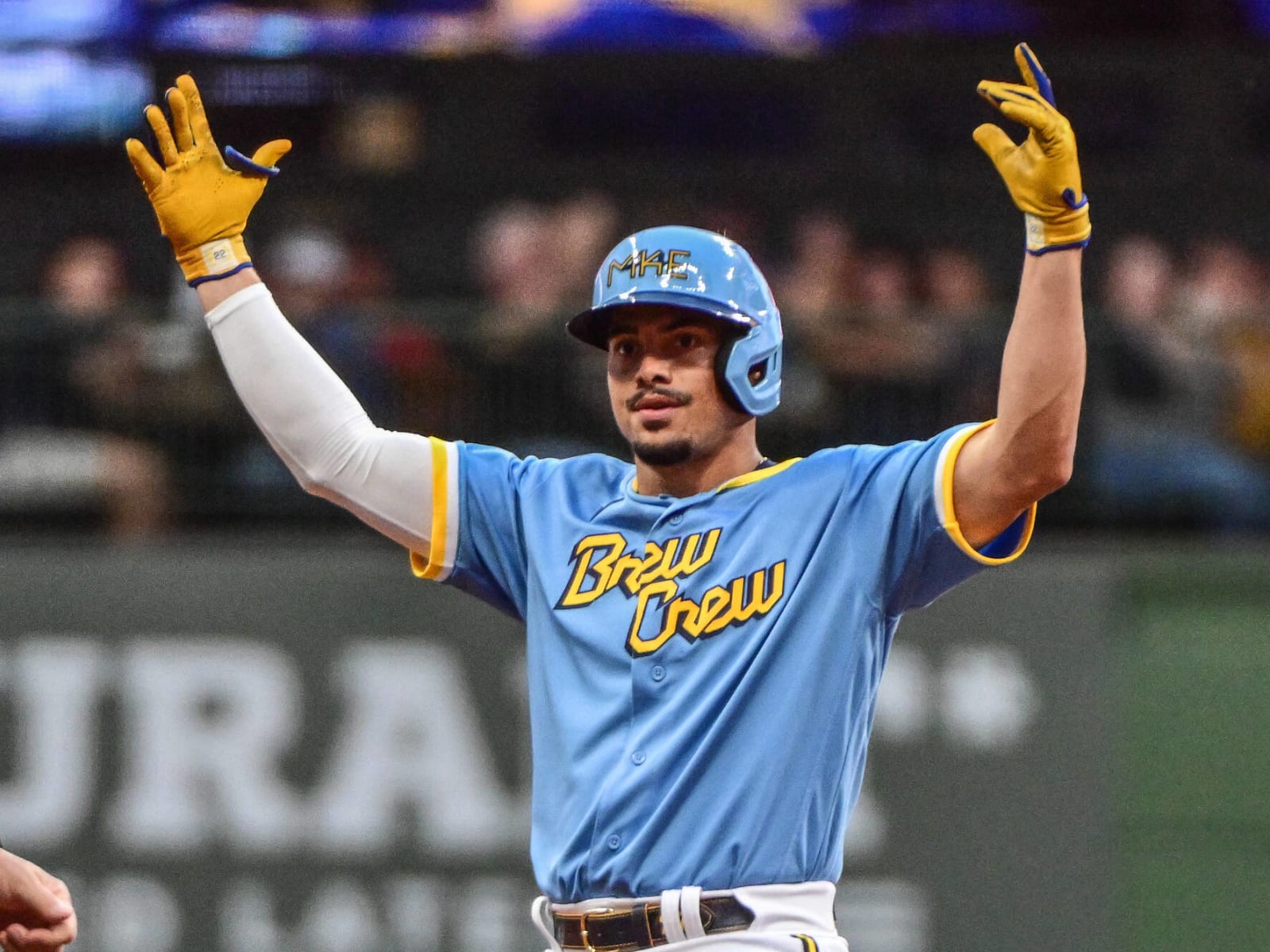 Reviewing the Brew on X: I, like Willy Adames, want to give Rowdy