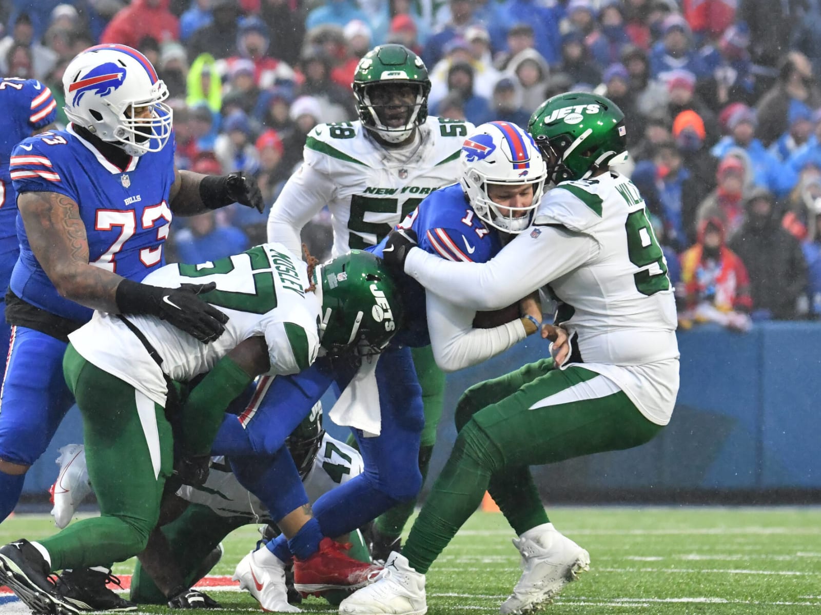 Bills vs. Jets Trench Battle Will Put Torrence to Test