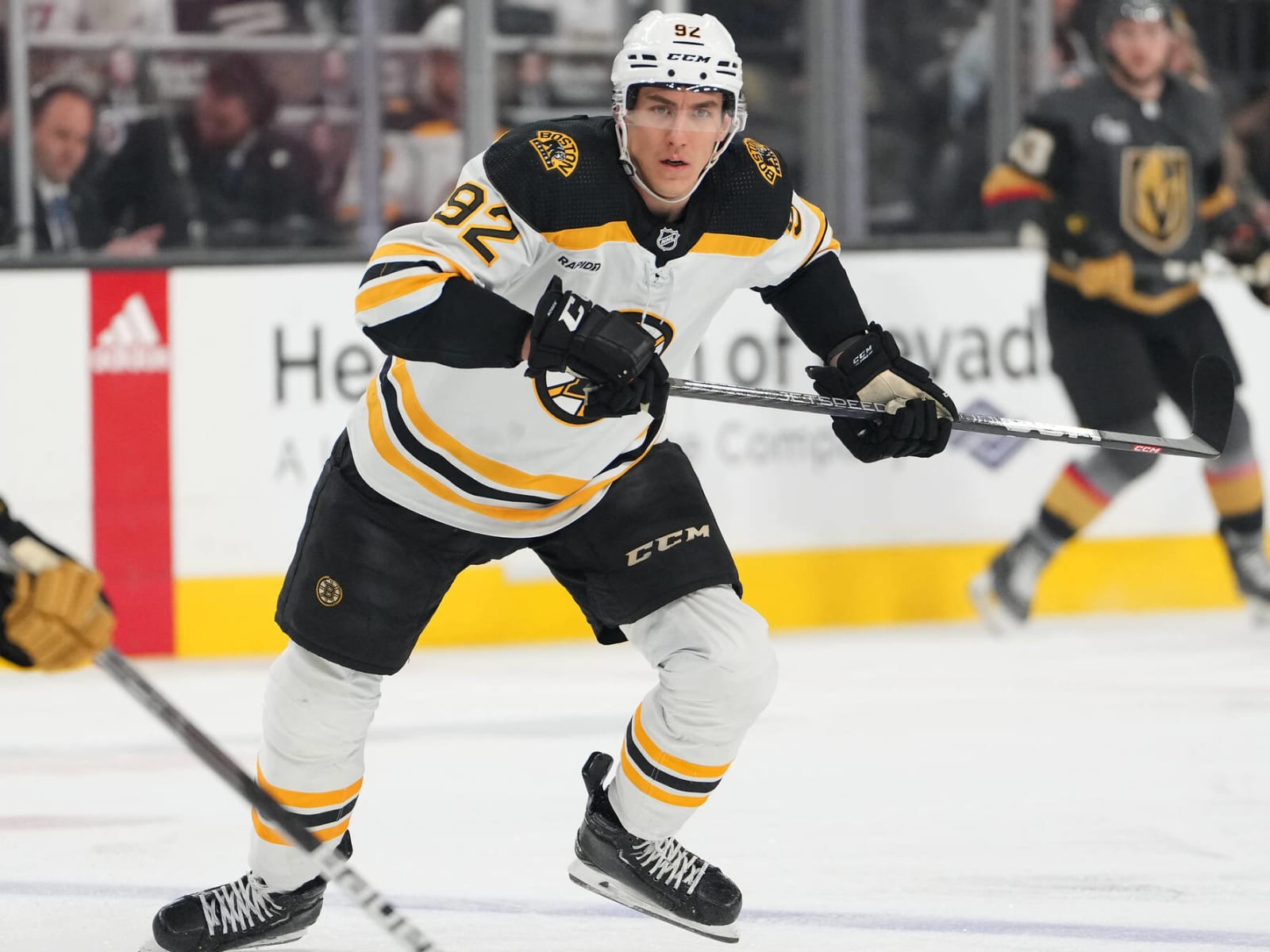 Bruins Hang 'Boston Strong' No. 617 Jersey With American Flag in Locker  Room Before Wednesday's Game (Photo) 