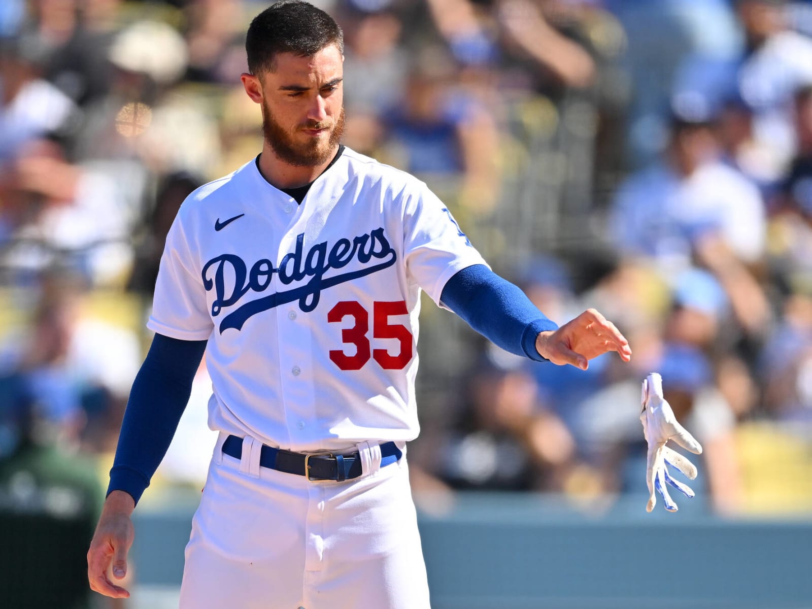 Los Angeles Dodgers Cody Bellinger Jersey blue 35#