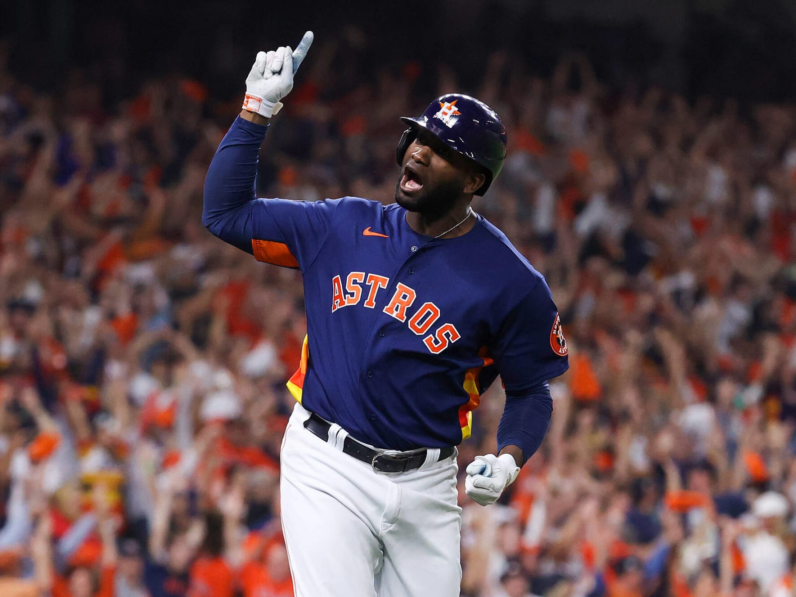 Sarah Langs on X: Yordan Alvarez is the only player in postseason