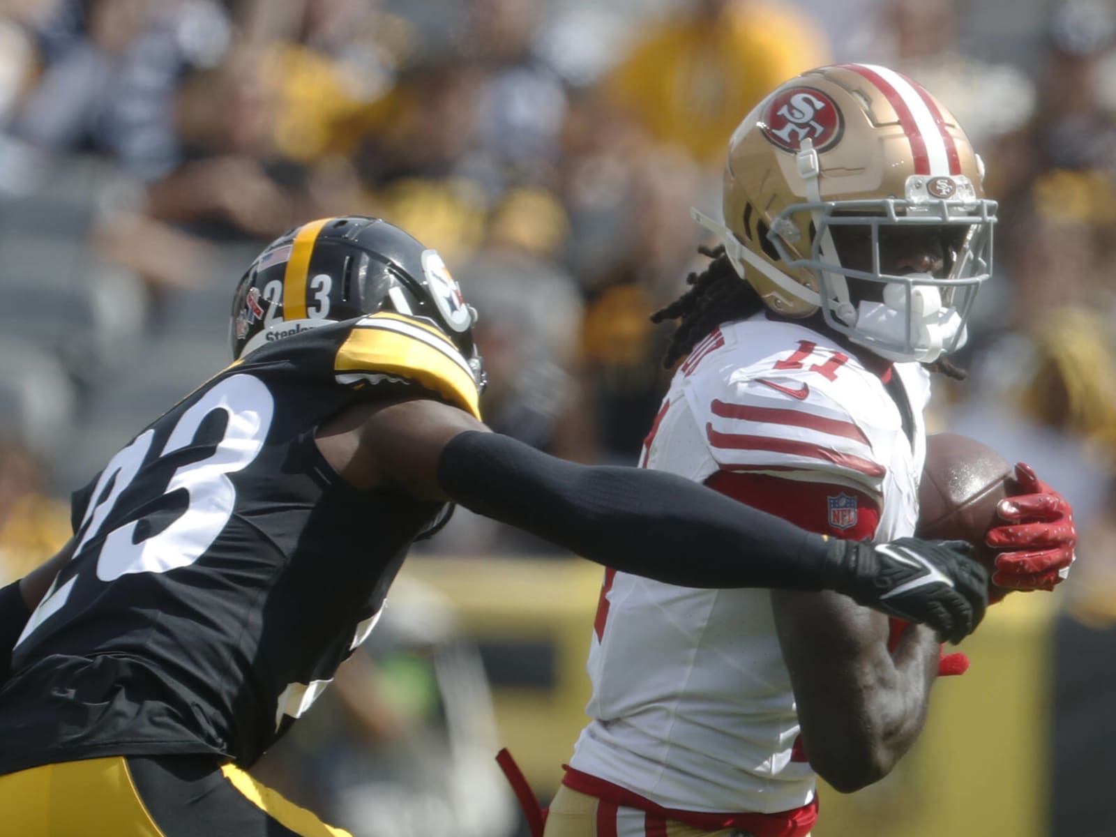 Brandon Aiyuk evolves into 49ers' top WR threat before Cardinals game