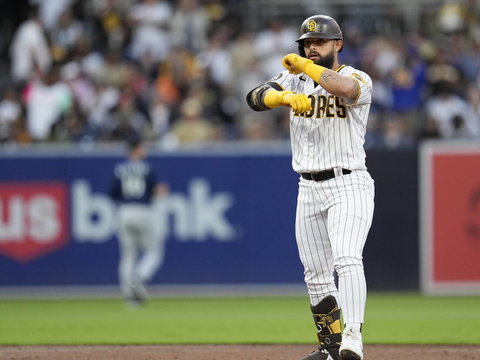 FAX Sports: MLB on X: Rougned Odor on saving the Padres' season   / X