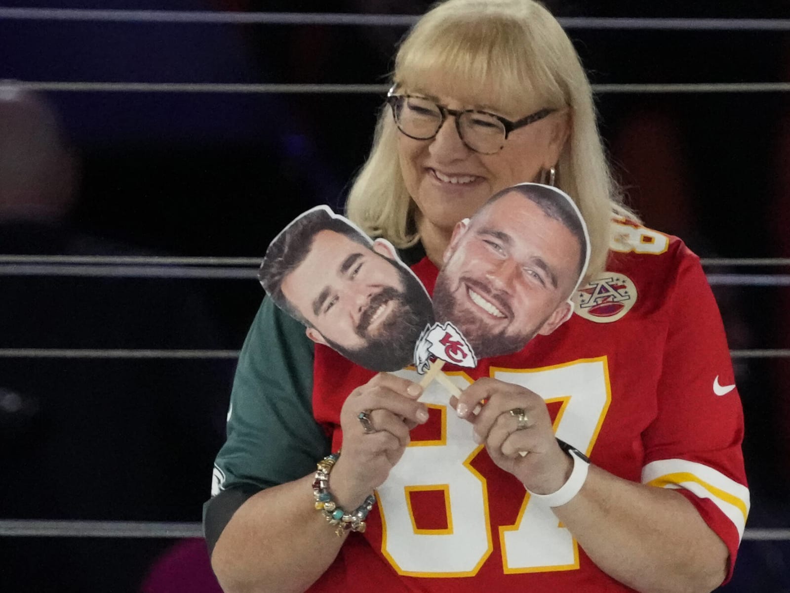 Donna Kelce's emotional rollercoaster at the end of Super Bowl LVII proves  a mother's love is unmatchable