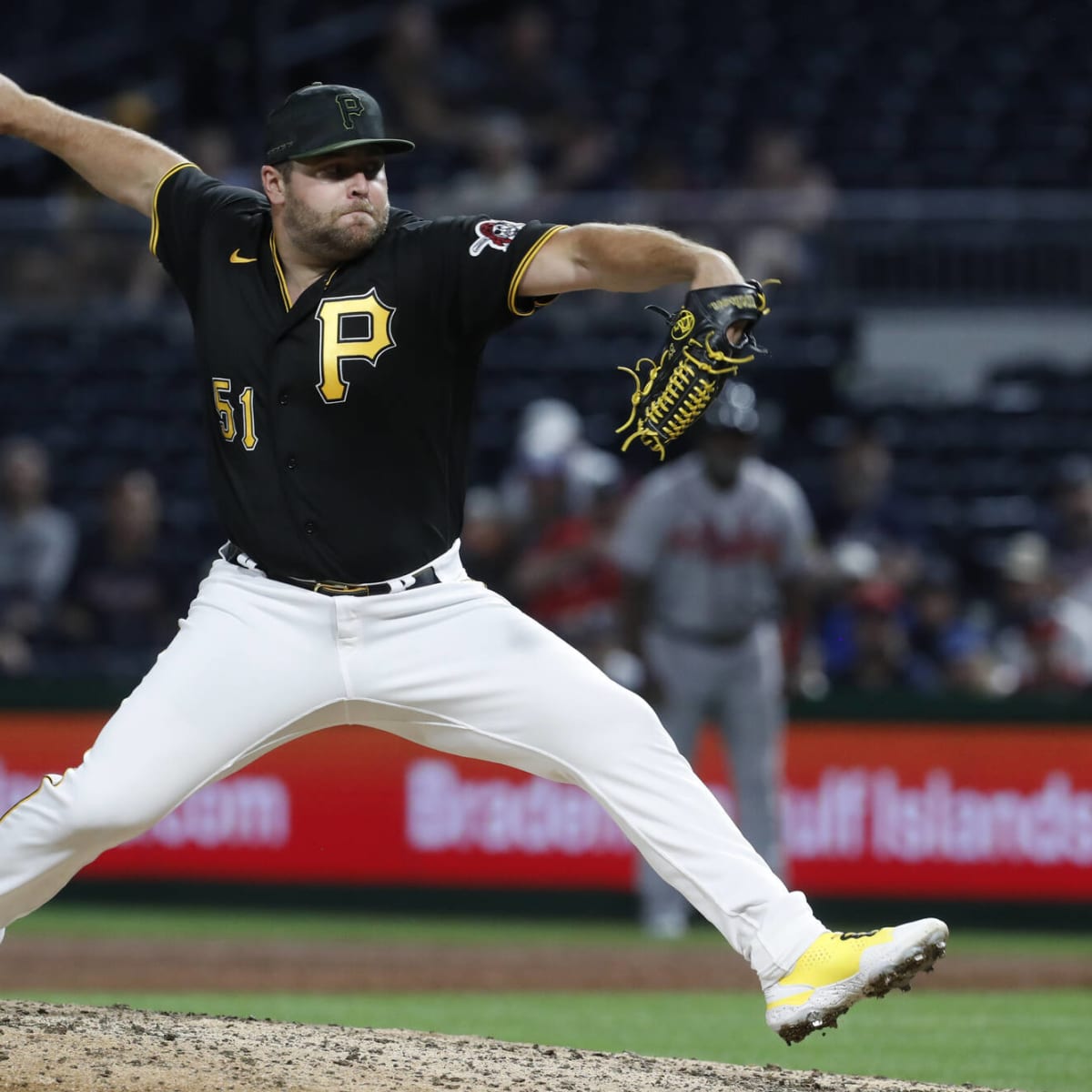 David Bednar blows save as Pirates fall to Braves despite hitting 4 home runs