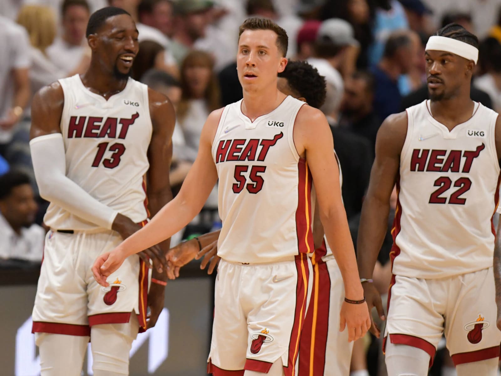 Miami Heat Duncan Robinson 2022-23 White Jersey