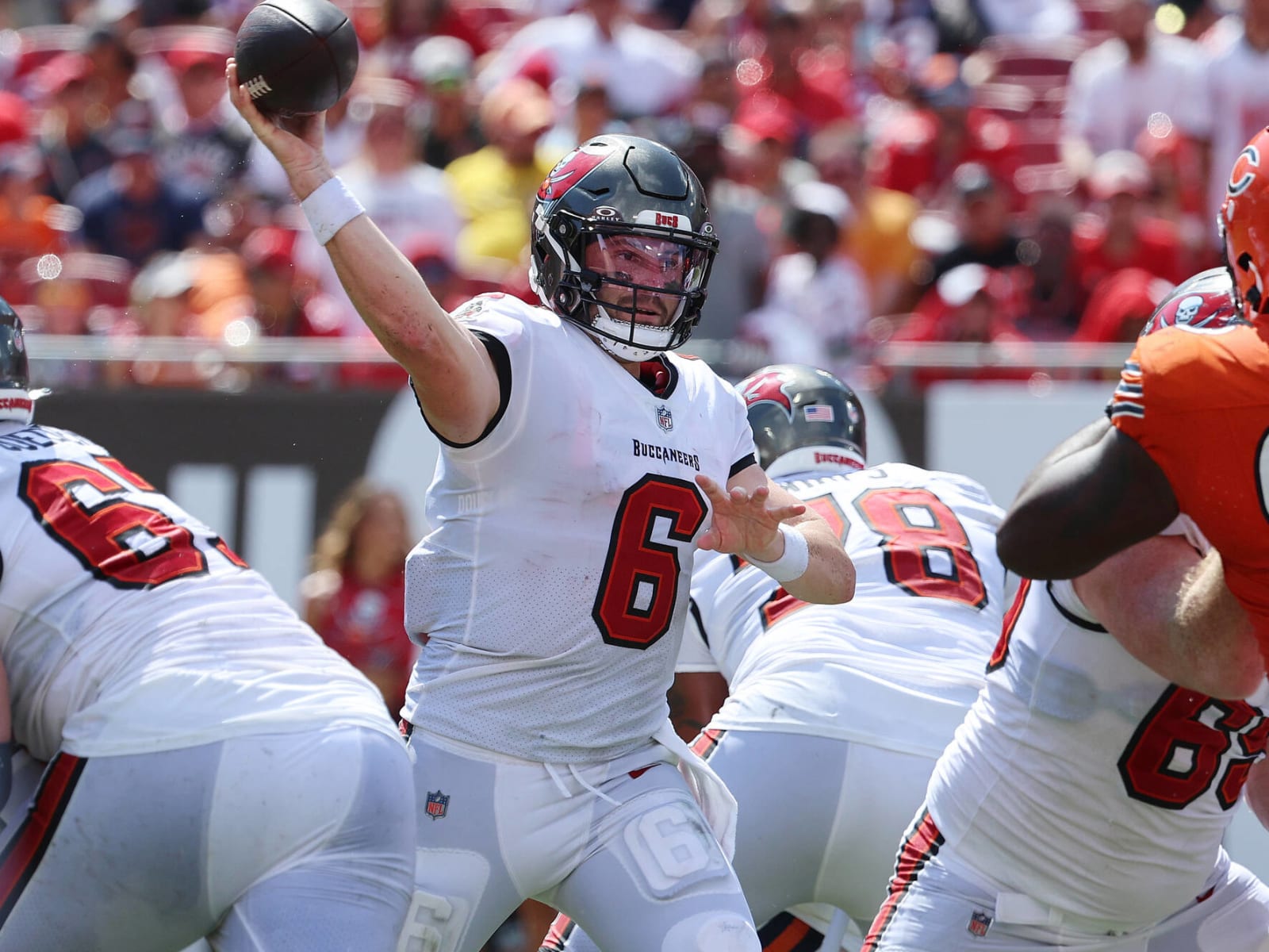 Baker Mayfield vs. Justin Fields in Week 2