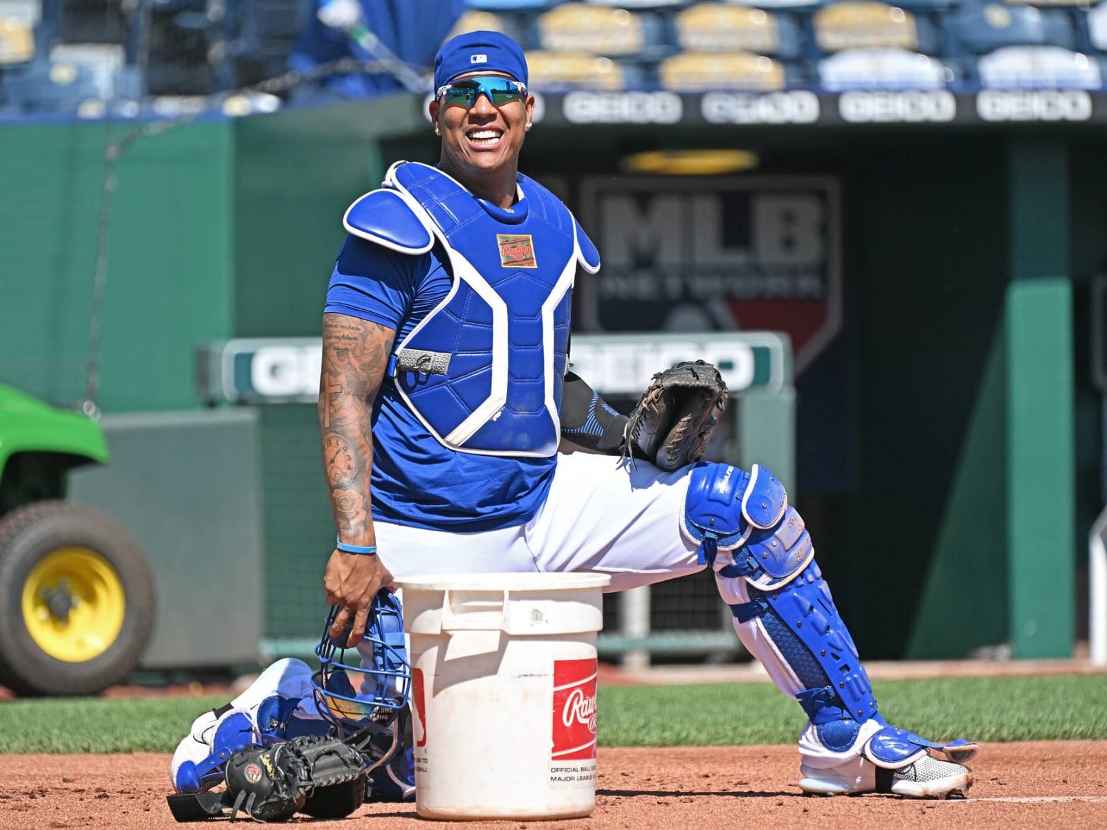 Royals release video showing Salvador Perez's rehab work