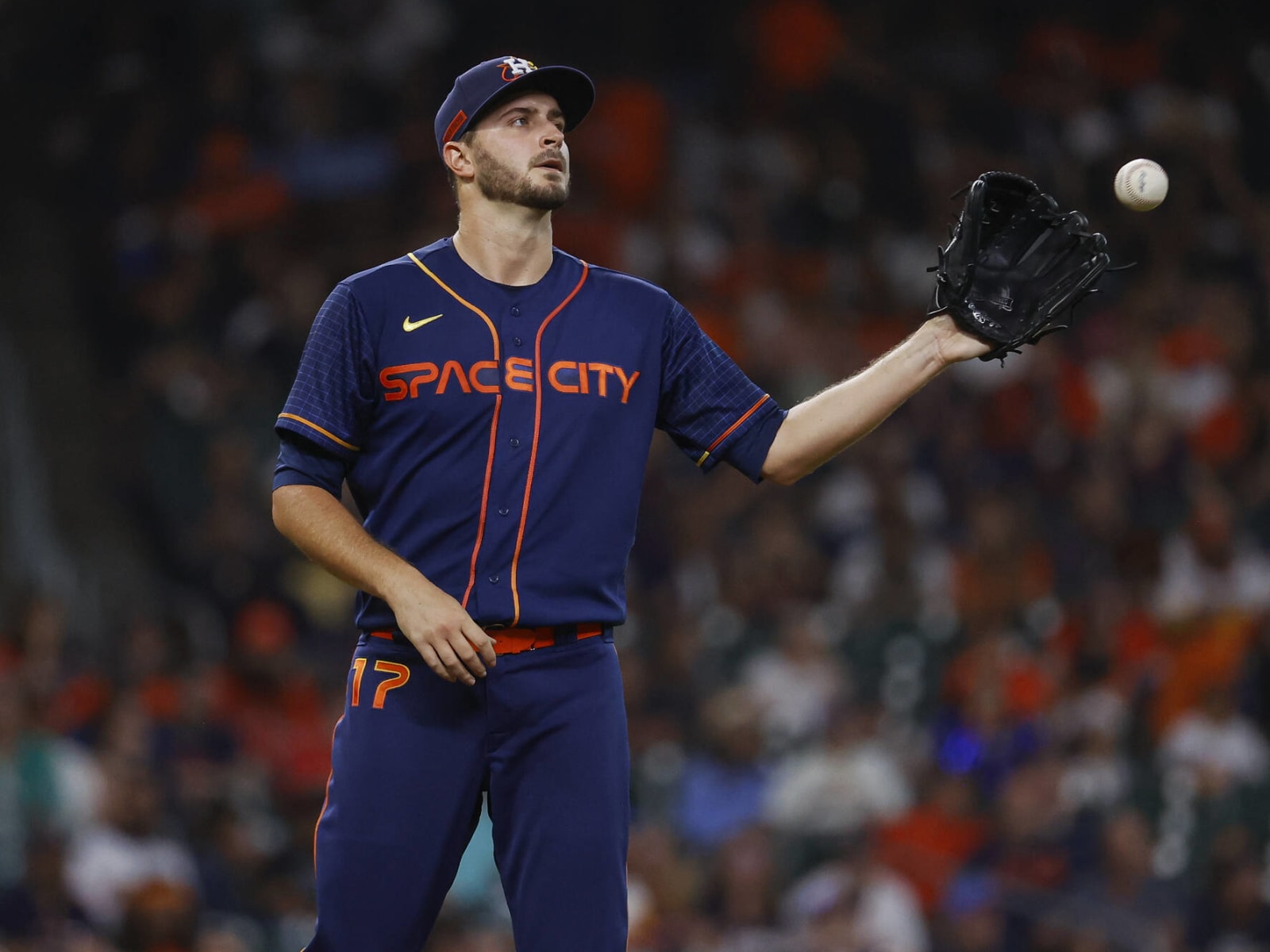 Jake Odorizzi 'sucked up' four critical innings for Astros