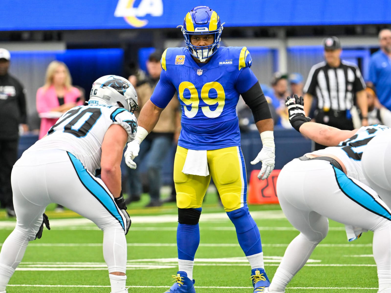 Super Bowl 2022: L.A. Rams star Aaron Donald considering