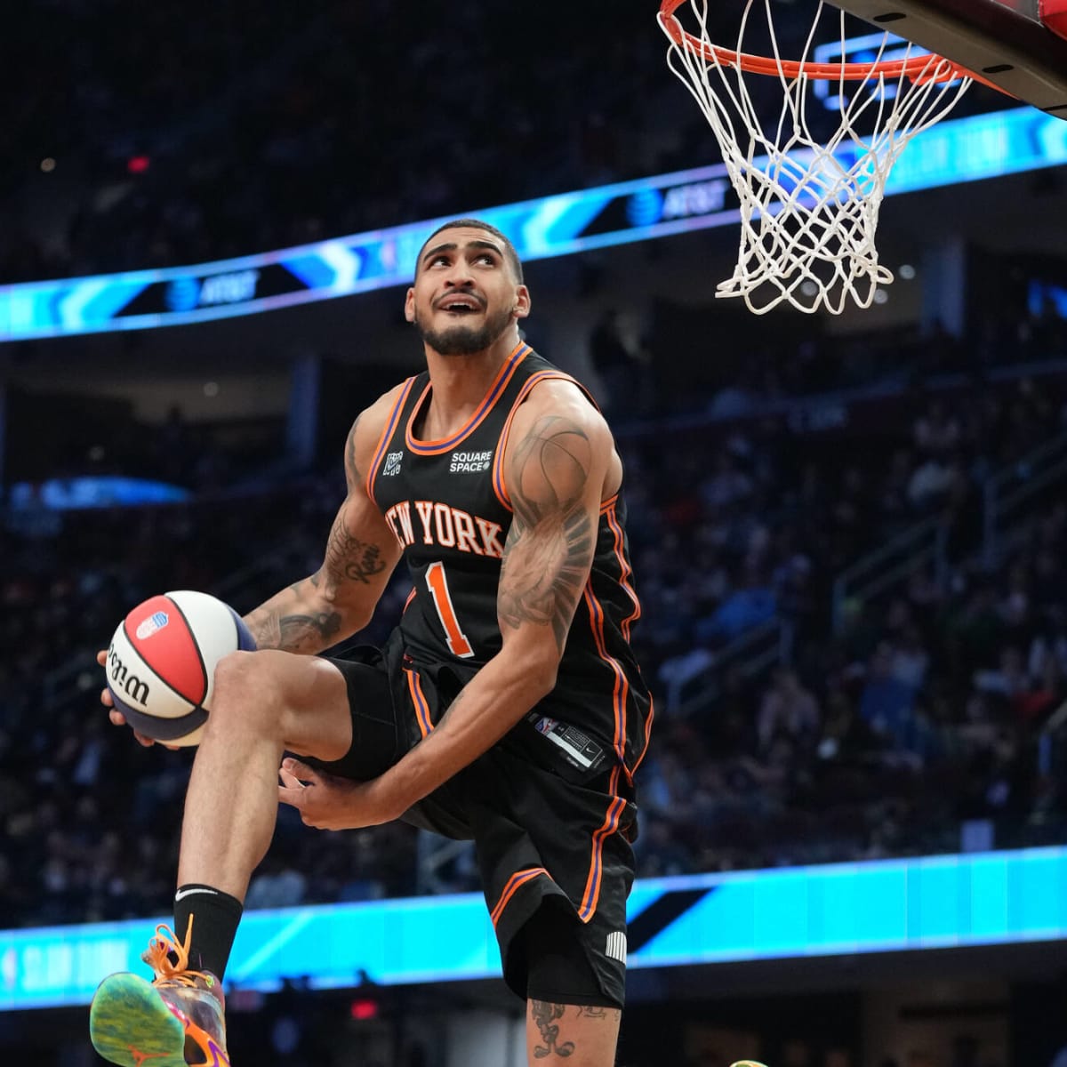 Knicks' Jericho Sims the Betting Favorite to Win the 2023 NBA Slam