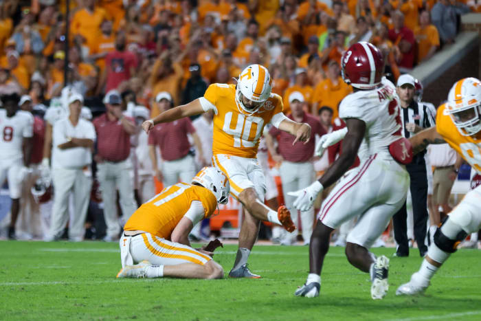 Tennessee at Alabama