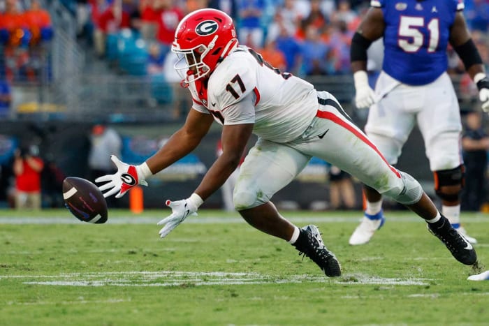 NFL first-round mock draft: Post Super Bowl version 14 Philadelphia Eagles (via Dolphins): Nakobe Dean, LB, Georgia
