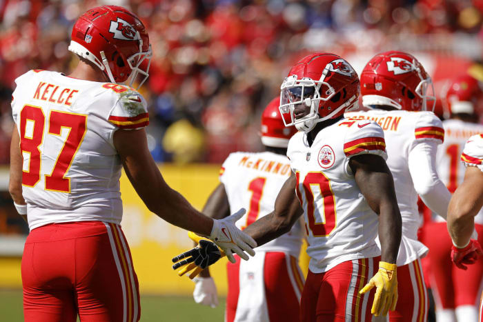 Kansas City Chiefs: Travis, Tyreek team up