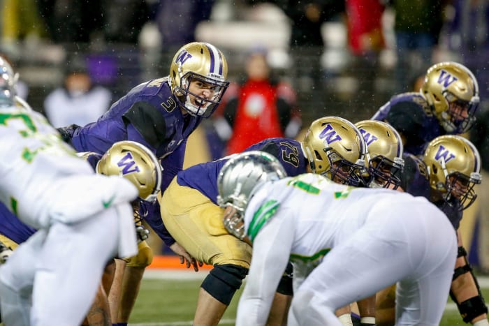 (7) Washington (5-1) at (17) Oregon (4-1), 3:30 p.m., Saturday, ABC/ESPN2