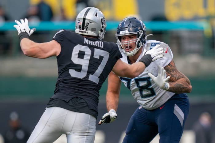 Most: Cleveland Browns, tackle