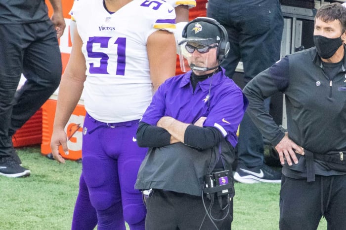 Mike Zimmer, HC, Vikings