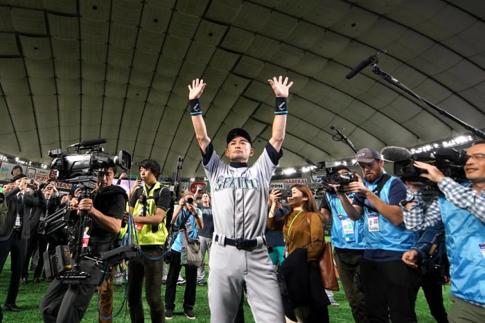 Ichiro's homeland farewell