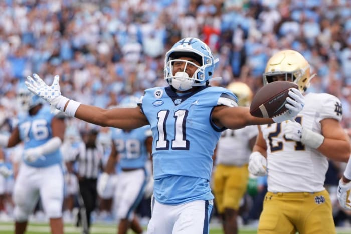 Kansas City Chiefs: Josh Downs, WR, North Carolina