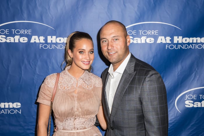 Derek Jeter and Hannah Davis