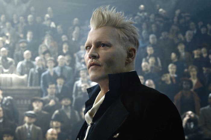 Johnny Depp in 'Fantastic Beasts: The Crimes of Grindelwald'