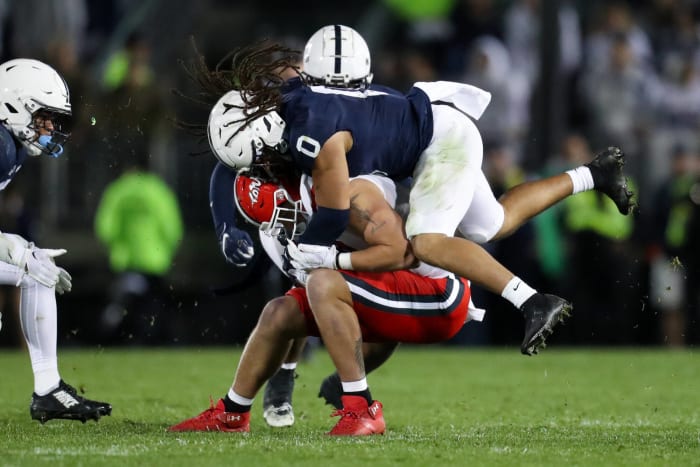 No. 11 Penn State (8-2, 5-2 in Big Ten) at Rutgers (4-6, 1-6 in Big Ten), 3:30 p.m., Saturday, Big Ten Network