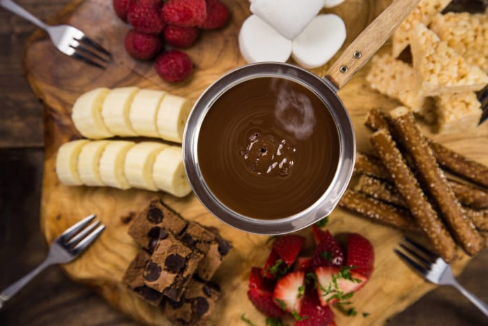 Chocolate fondue