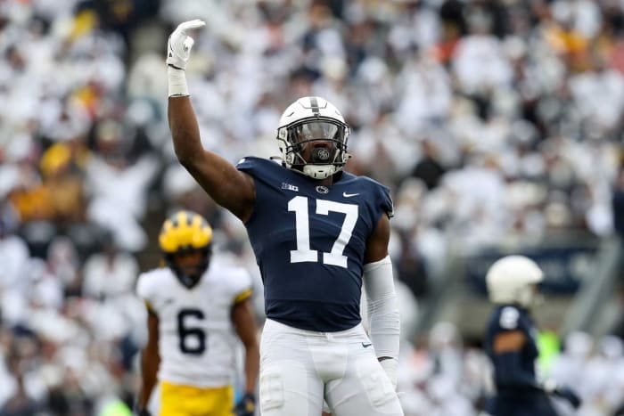 NFL first-round mock draft: Post Super Bowl version 29 Kansas City Chiefs: Arnold Ebiketie, DE, Penn State