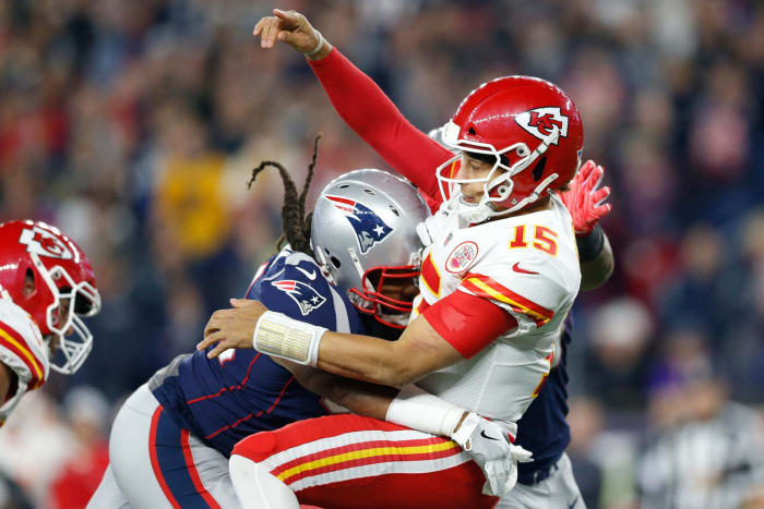 Oct. 14: Patriots fend off Patrick Mahomes and the Chiefs