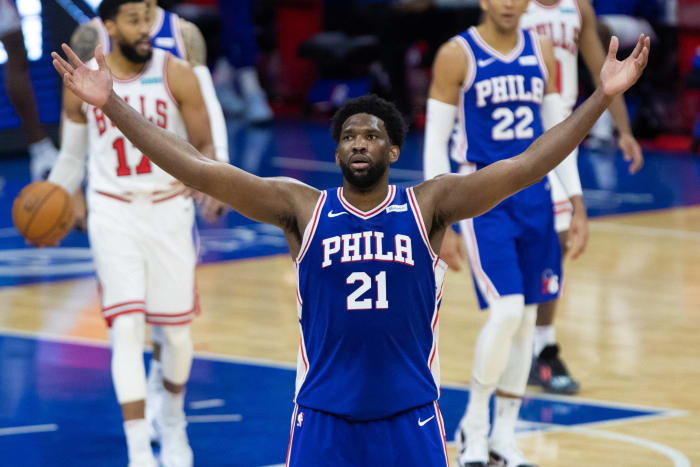 1) Most Valuable Player: Joel Embiid, Philadelphia 76ers