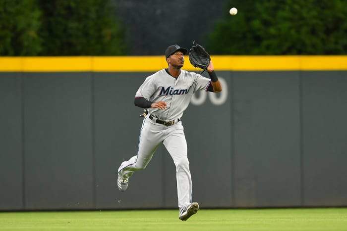 Miami Marlins bust Lewis Brinson heading to Japan