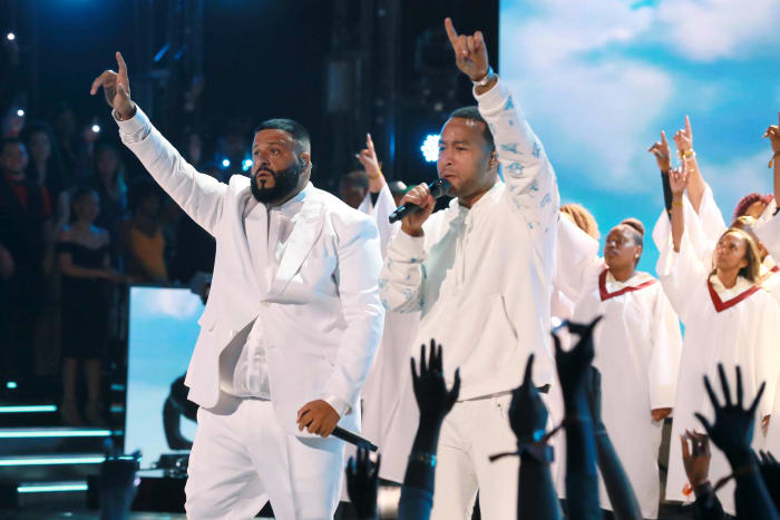 "Higher" - DJ Khaled feat. Nipsey Hussle and John Legend