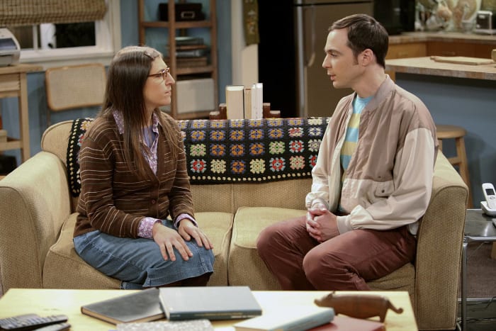 Sheldon Cooper and Amy Fowler ('The Big Bang Theory')
