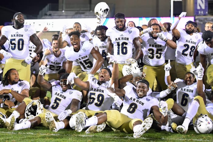 Akron over Northwestern