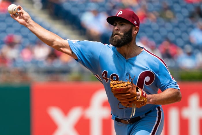 Is Phillies pitcher Jake Arrieta on the hot seat?