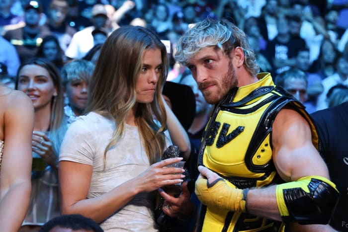 Logan Paul and Nina Agdal