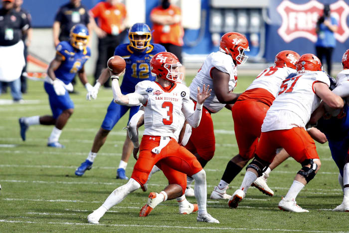 FCS: UIW (10-2) at No. 1 Sam Houston (10-0), Saturday, 3 p.m., ESPN+