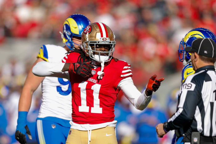 Brandon Aiyuk will be traded to New England