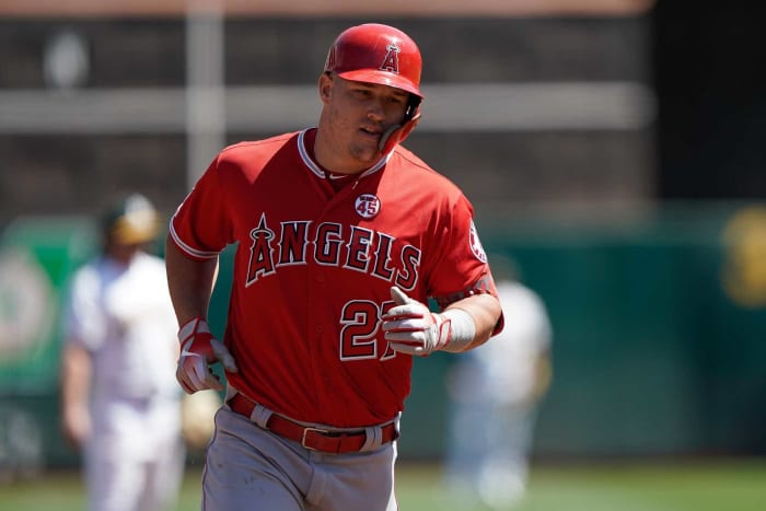 Hurt: Mike Trout, CF, Angels