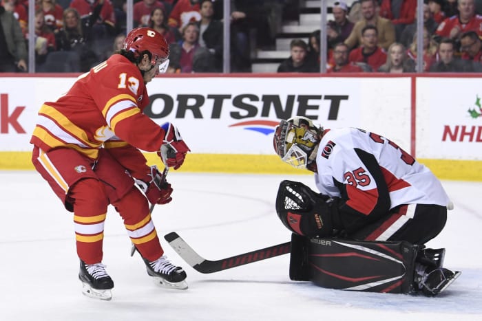 Calgary Flames: Can they get Johnny Gaudreau going?