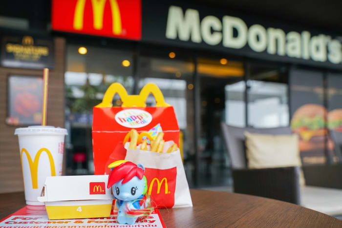 McDonald’s is the largest toy distributor