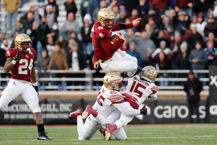 Military Bowl: Boston College (6-6) vs. East Carolina (7-5), at Annapolis, Md., Dec. 27, 2:30 p.m., ESPN