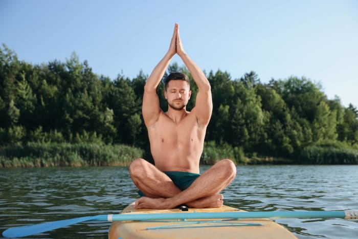 Floating yoga