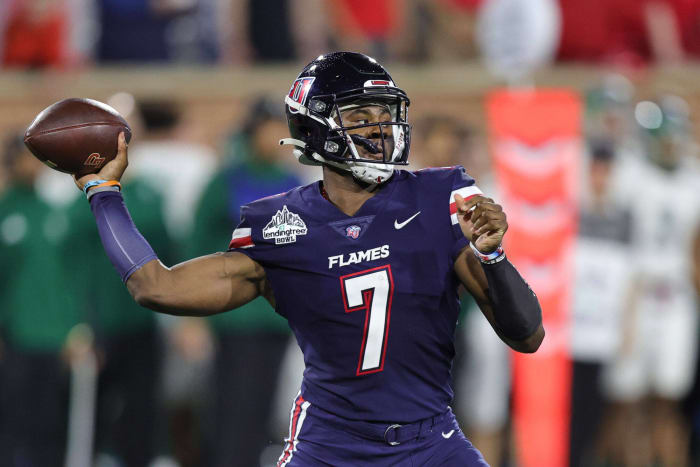 Seattle Seahawks (via Broncos): Malik Willis, QB, Liberty