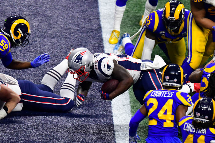 Sony Michel, Super Bowl LIII