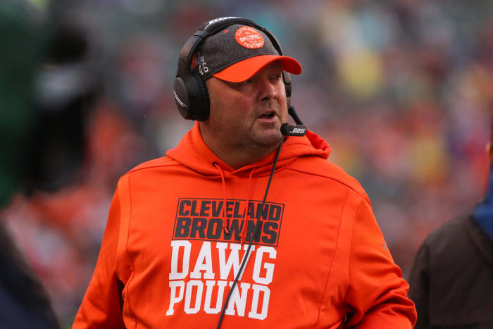 Terrible NFL head coaches who only lasted one season Freddie Kitchens, Cleveland Browns (2019)