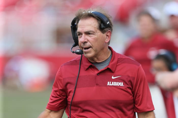 Alabama: Nick Saban, head coach